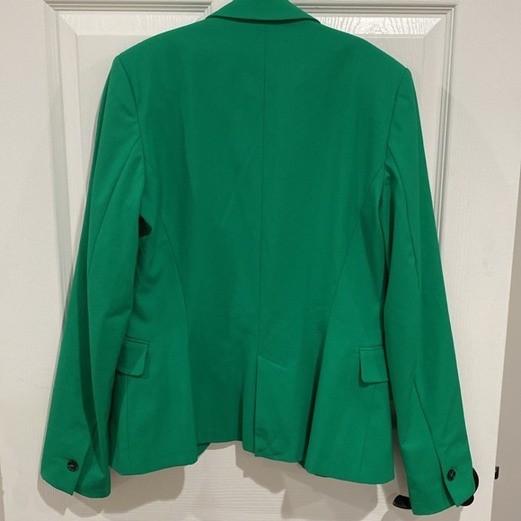 ZARA Green 2 Piece Suit Tailored Blazer and Pants Structured Fit Size 2 - Picture 6 of 8